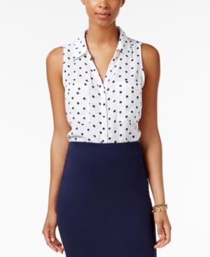 Ny Collection Printed Blouse