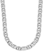 Mariner Link 24 Chain Necklace In Sterling Silver