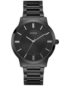 Guess Men's Black Stainless Steel Bracelet Watch 44mm