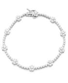 Wrapped In Love Diamond Bracelet (3 Ct. T.w.) In 14k White Gold, Created For Macy's