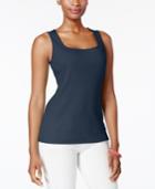Karen Scott Cotton Tank Top, Created For Macy's