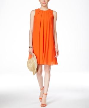 Inc International Concepts Sleeveless Pleated Trapeze Dress, Only At Macy's