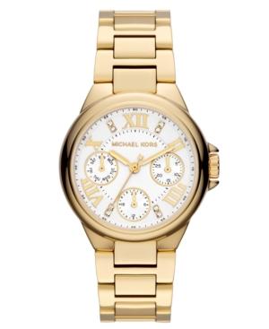 Michael Kors Watch, Women's Chronograph Gold-tone Stainless Steel Bracelet 33mm Mk5759