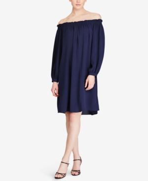 American Living Off-the-shoulder Crepe Dress