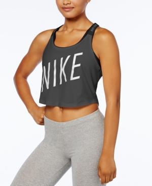 Nike Dry Cropped Racerback Tank Top