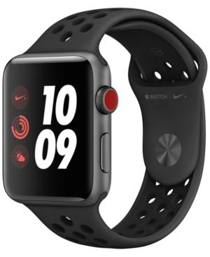 Apple Watch Nike+ Series 3 Gps + Cellular, 42mm Space Gray Aluminum Case With Anthracite/black Nike Sport Band