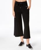 Calvin Klein Performance Thermal Wide-leg Cropped Pants