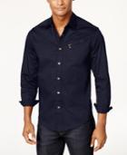 Sean John Men's Zip-pocket Flight Shirt, Created For Macy's