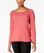 Calvin Klein Jeans Lace-trim Top