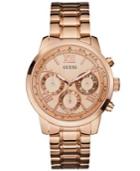Guess Women's Rose Gold-tone Stainless Steel Bracelet Watch 42mm U0330l2