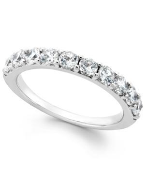 Certified Diamond Ring In Sterling Silver (1 Ct. T.w.)