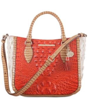 Brahmin Lena Cotinga Medium Satchel