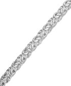 Giani Bernini Sterling Silver Bracelet, 7-1/2 Byzantine Bracelet