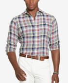Polo Ralph Lauren Plaid Linen Estate Shirt