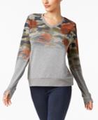 Peace Love World Paula Camo-print Sweatshirt