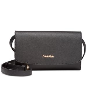 Calvin Klein Logan Leather Mini Crossbody