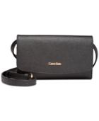 Calvin Klein Logan Leather Mini Crossbody