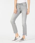 Flying Monkey Slanted Step-hem Jeans