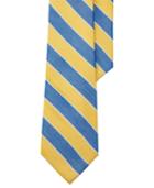 Lauren Ralph Lauren Men's Denim Yellow/blue Stripe Tie