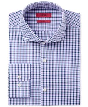 Hugo Men's Slim-fit Check Dress Shirt