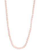 Charter Club Silver-tone Pink Imitation Pearl (8mm) Strand Necklace, Created For Macy's
