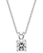 X3 Certified Diamond Pendant Necklace In 18k White Gold (1 Ct. T.w.)