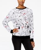 Mighty Fine Juniors' Disney 101 Dalmatians Printed Sweatshirt