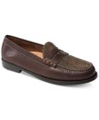 Bass By Ron Bass Men's Harrington Tweed Loafers Men's Shoes