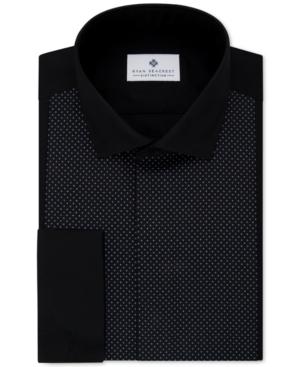 Ryan Seacrest Distinction Men's Evening Collection Slim-fit Non-iron French Cuff Tuxedo Dress Shirts, Created For Macy's