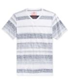 American Rag Men's Basic Stripe V-neck T-shirt, Only At Macy's