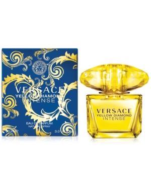 Versace Yellow Diamond Intense Eau De Parfum Spray, 3.4 Oz