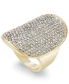 Inc International Concepts Gold-tone Pave Statement Ring, Created For Macy's