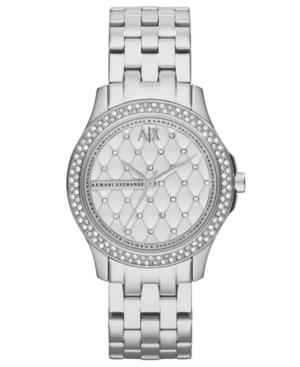 Ax Armani Exchange Watch, Women's Stainless Steel Bracelet 36mm Ax5215