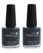 Creative Nail Design Vinylux Asphalt Nail Polish Duo (two Items), 0.5-oz, From Purebeauty Salon & Spa