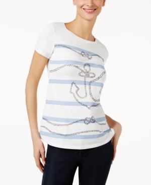 Weekend Max Mara Eufrate Anchor Graphic T-shirt