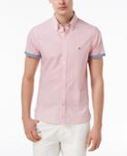 Tommy Hilfiger Men's Dot-pattern Cotton Shirt