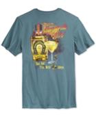 Tasso Elba Big And Tall Margaritaville Dark Slate T-shirt