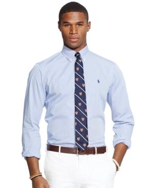 Polo Ralph Lauren Hairline-striped Poplin Shirt