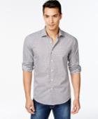 Tallia Micro-dot Button-front Shirt