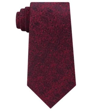 Calvin Klein Men's Abstract Botanical Silk Tie