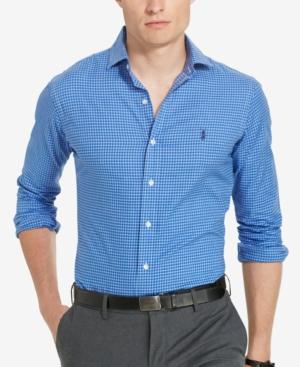 Polo Ralph Lauren Men's Checked Twill Sport Shirt