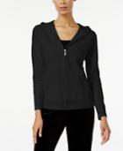 Karen Scott Petite Hoodie, Created For Macy's