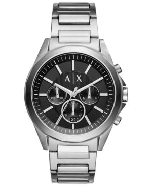 Ax Armani Exchange Men's Chronograph Stainless Steel Bracelet Watch Ax2600