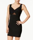 Emerald Sundae Juniors' Illusion Bodycon Dress, A Macy's Exclusive Style