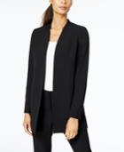 Kasper Open-front Topper Jacket