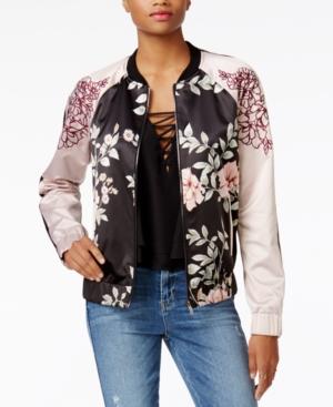 Guess Luba Satin Bomber Jacket