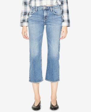 Silver Jeans Co. Cropped Wide-leg Jeans