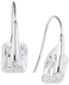 Ivanka Trump Square Crystal Drop Earrings