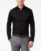 Alfani Collection Men's Grid-pattern Shirt, Only At Macy's