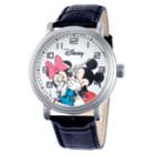 Disney Mickey And Minnie Mouse Men's Alloy Vintage Watch